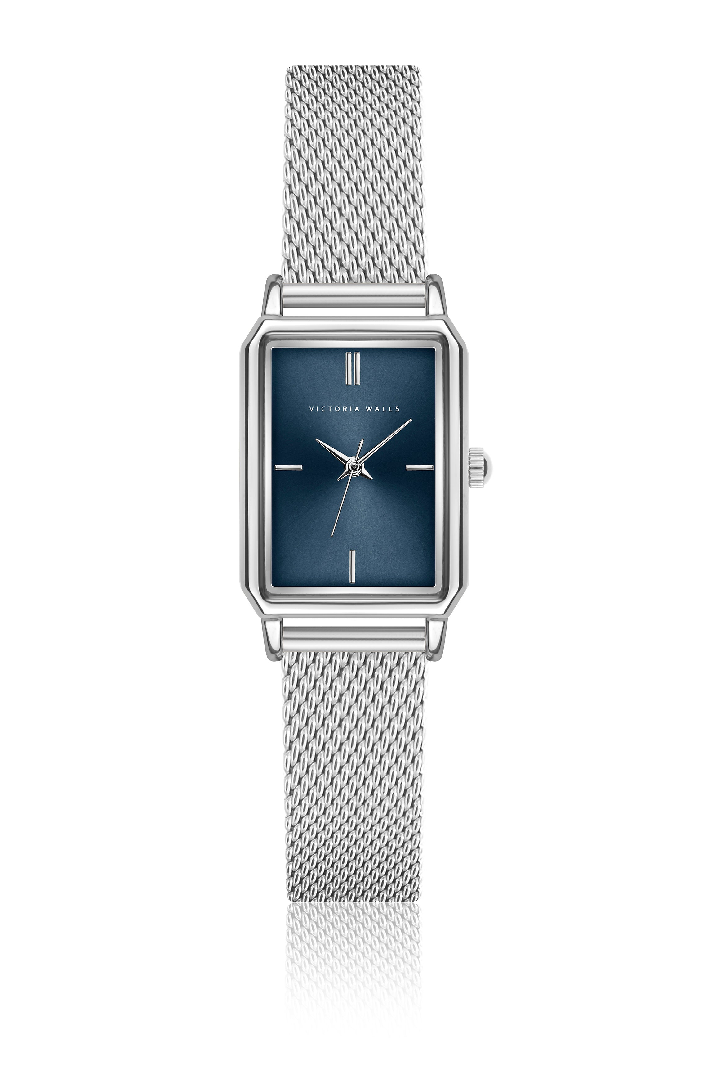 Sunray silver best sale mesh watch