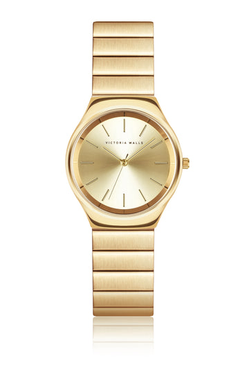 Quartz Gold Sunray Watch