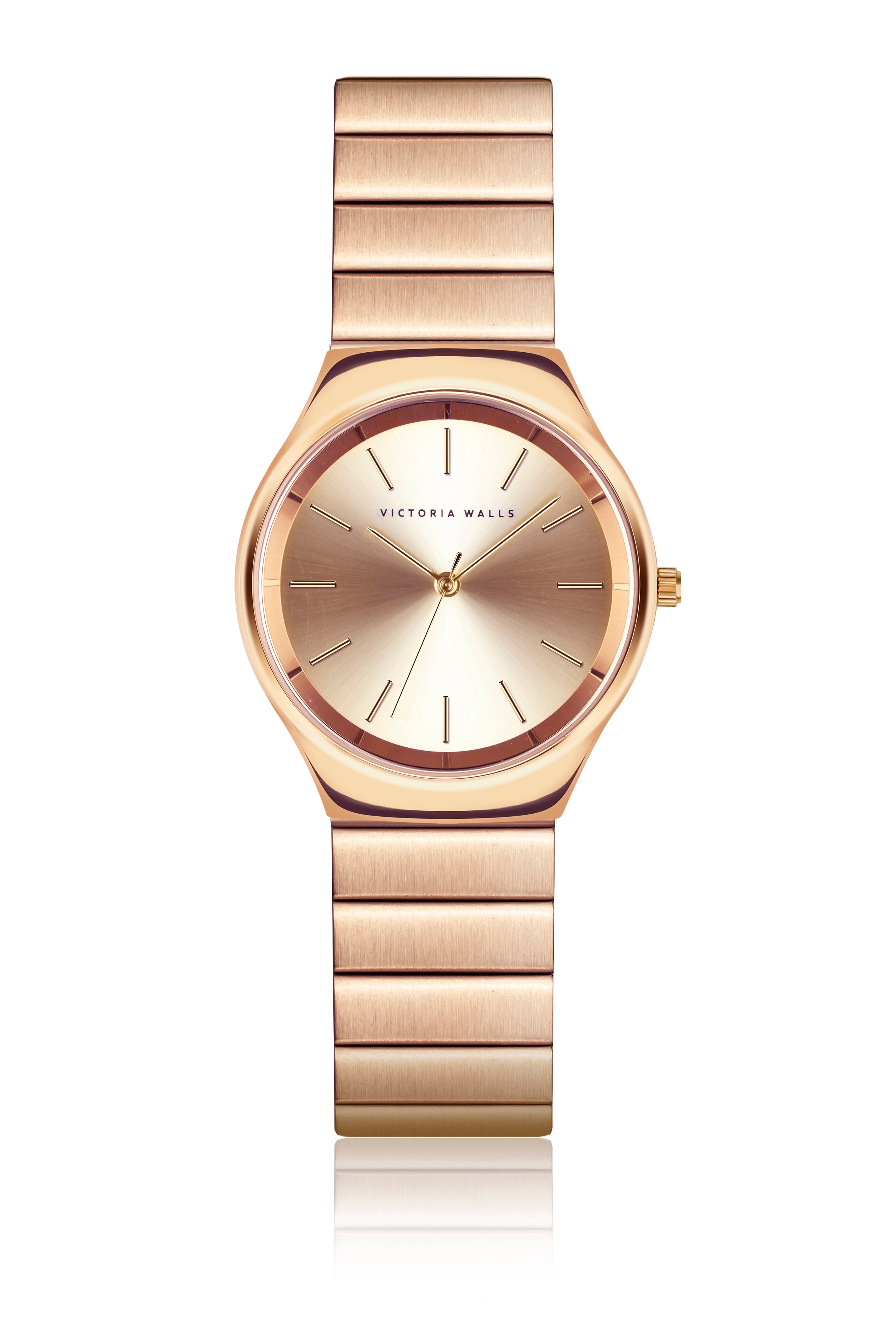 Rose gold watch on dark skin sale