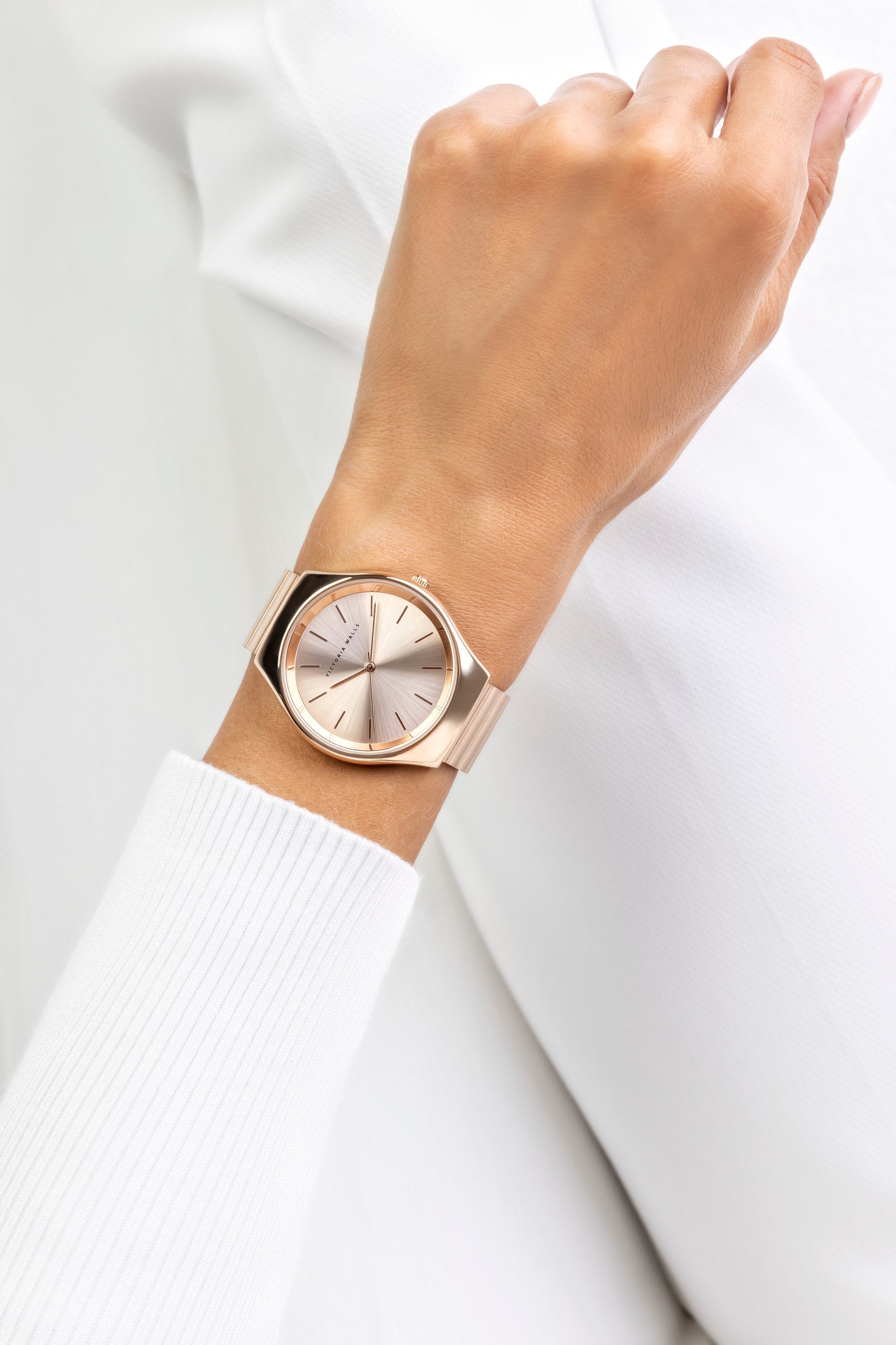 Quartz Rose Gold Watch