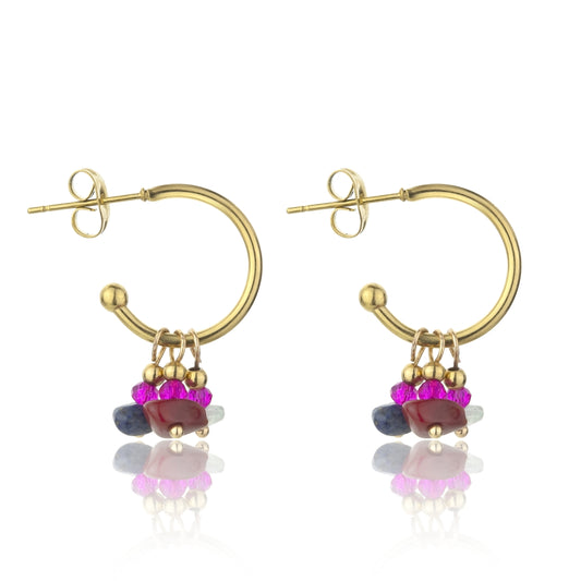 Elliana Pink Earrings