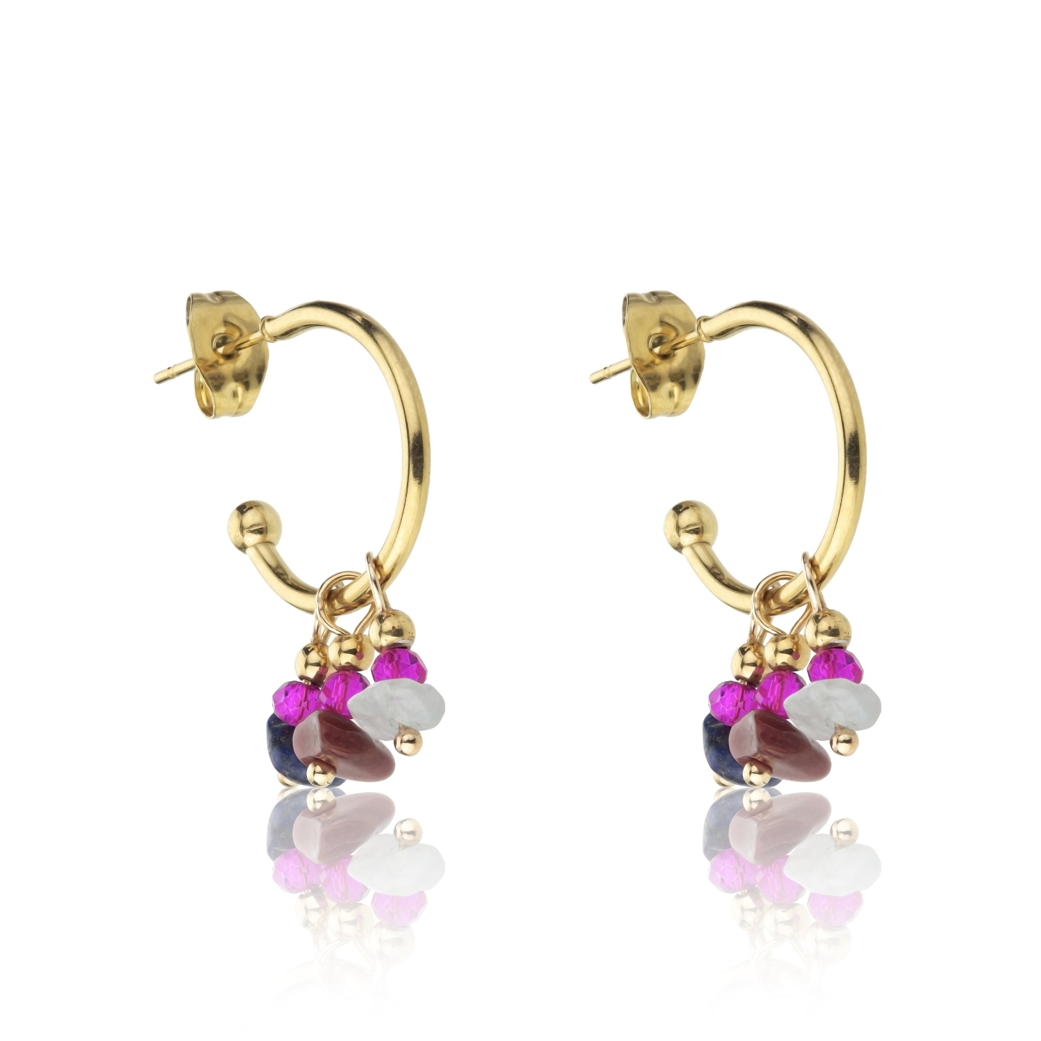 Elliana Pink Earrings