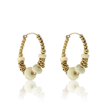 Dream White Earrings