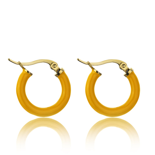 Laura Orange Earrings