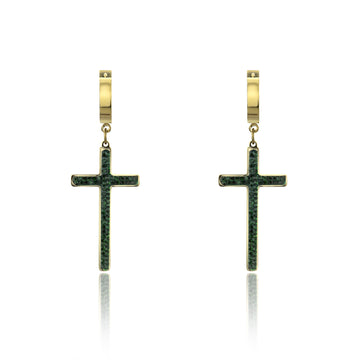 Nylah Green Earrings