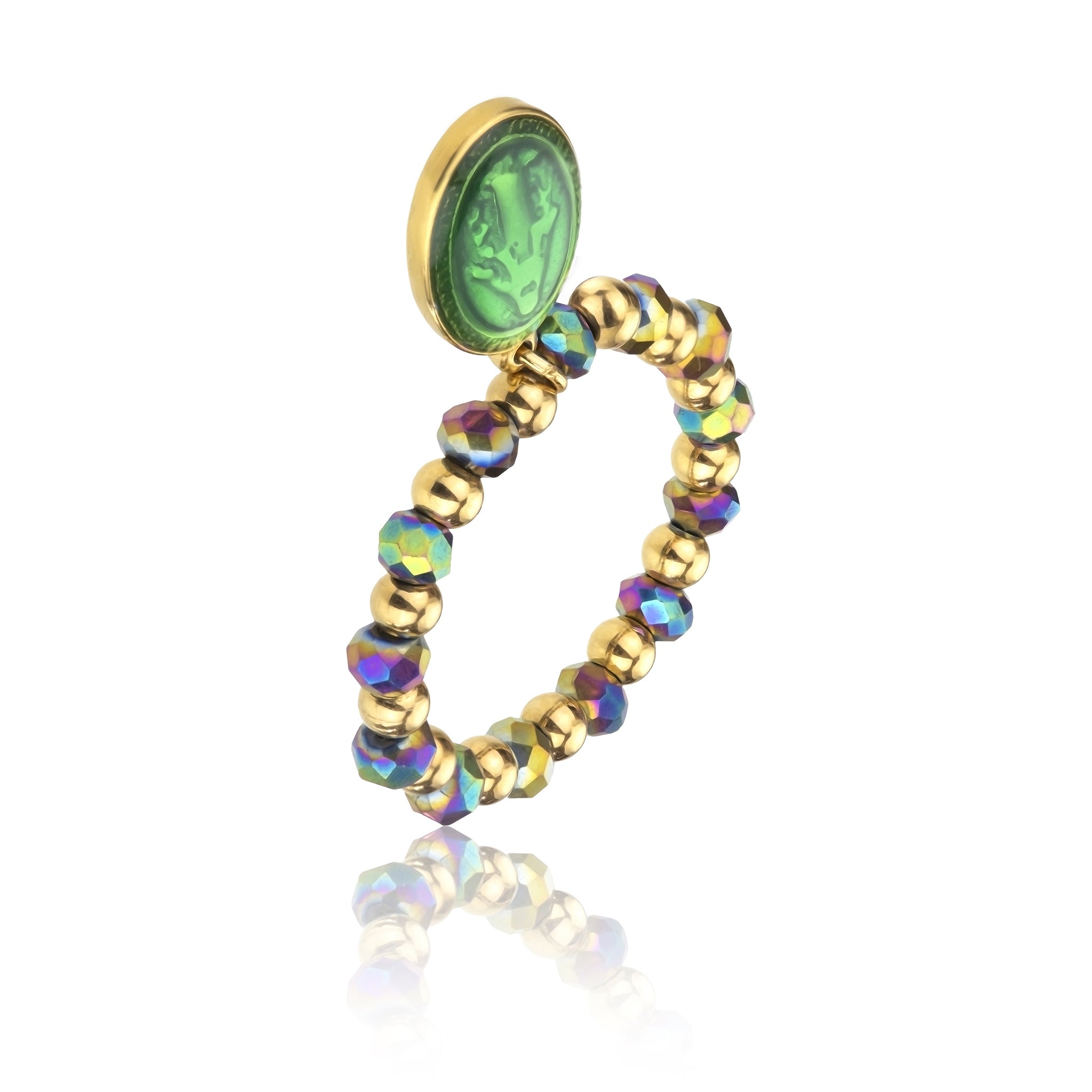 Isabelle Green Ring