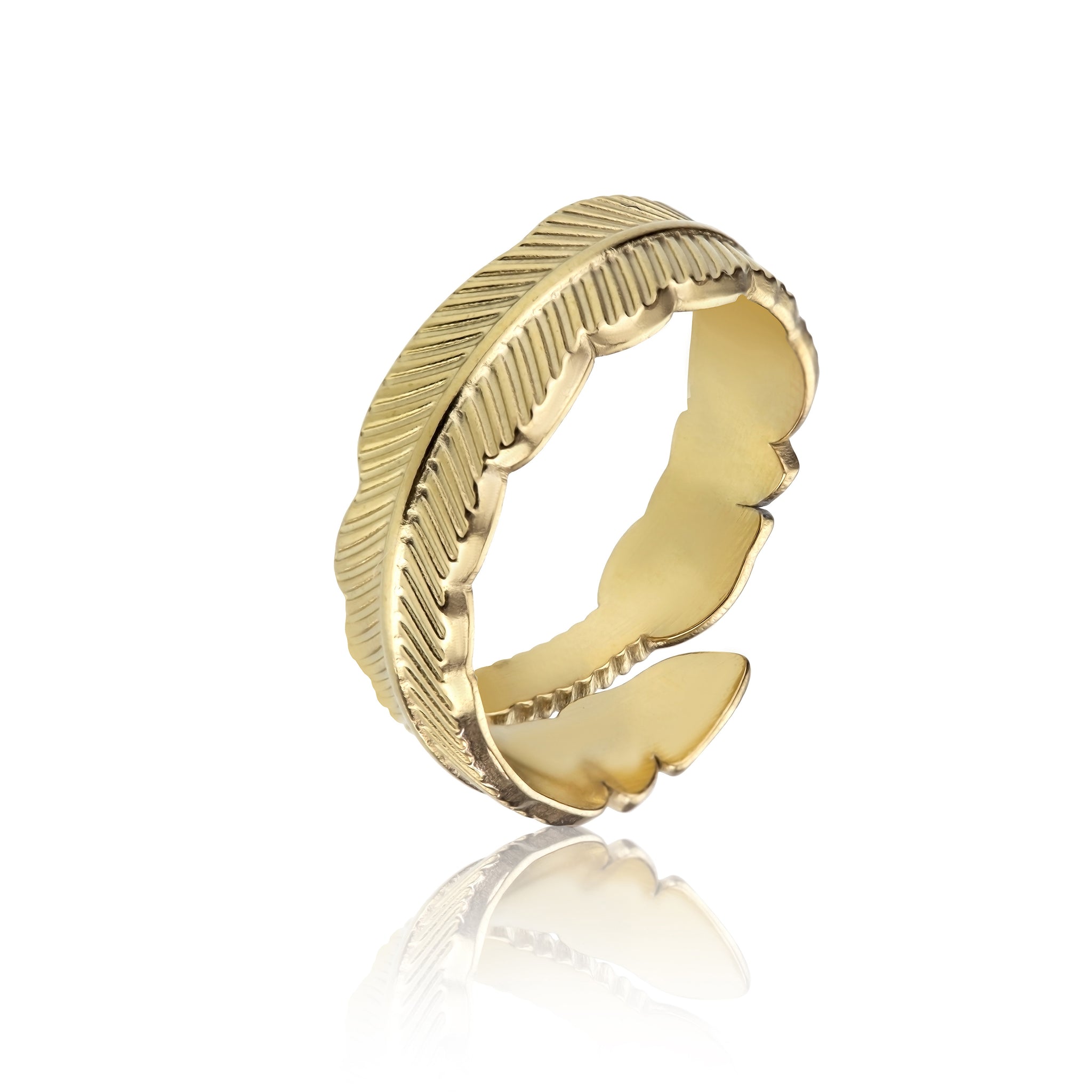 Sage Gold Ring