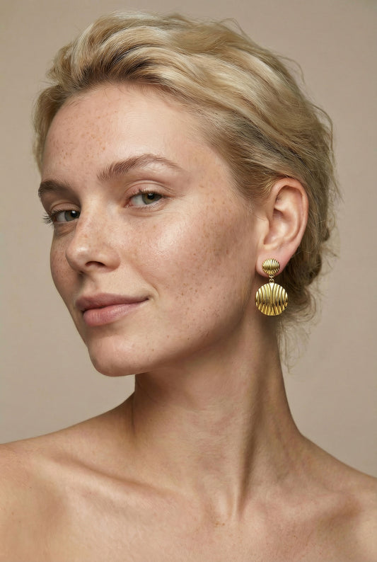 Golden Spark Jewelry Set