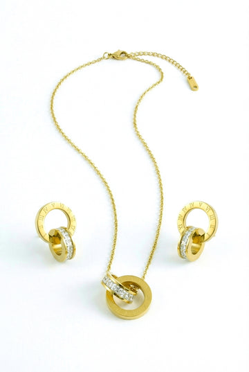 Victoria Walls Gold Jewelry set