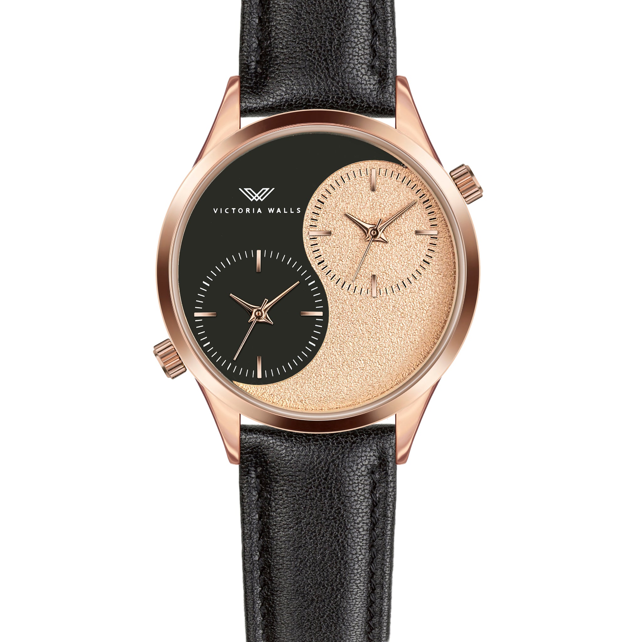 Mazikeen Black Leather Watch